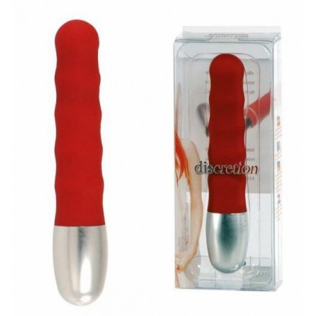 Mini Vibratore Classico “Soft Waves” Rosso