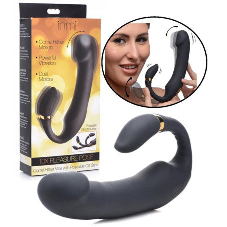 Pleasure Pose Vibratore Doppia Stimolazione Punto G e Clitoride – XR