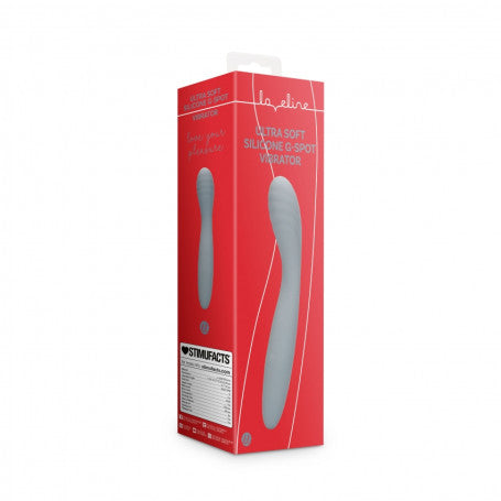 Vibratore vaginale Ultra Soft Silicone G-Spot Vibrator Basalt Grey