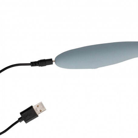 Vibratore vaginale Ultra Soft Silicone G-Spot Vibrator Basalt Grey