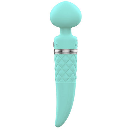 Pillow Talk Sultry — Wand Massaggiatore Ricaricabile in Silicone con Cristallo Swarovski®