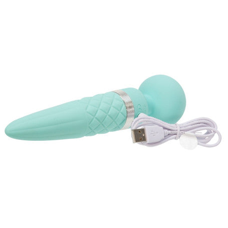 Pillow Talk Sultry — Wand Massaggiatore Ricaricabile in Silicone con Cristallo Swarovski®