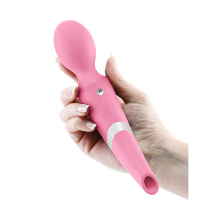 Vibratore wand Sugar Pop Aurora blue e rosa