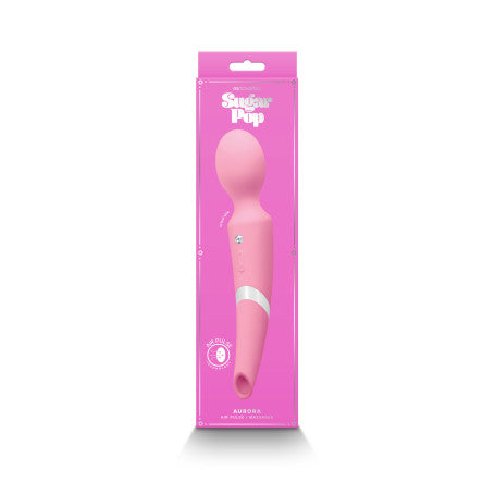 Vibratore wand Sugar Pop Aurora blue e rosa