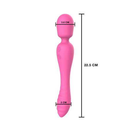 Vibratore wand The Evermore 2 in 1 Massager
