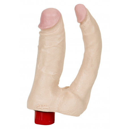 Vibratore Doppia Penetrazione Realistico – Vibrazione Multivelocità in Firmskyn