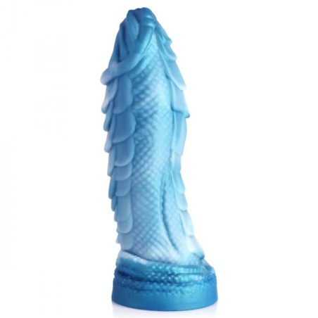 Dildo Fantasy Serpente Marino in Silicone Blu con Ventosa